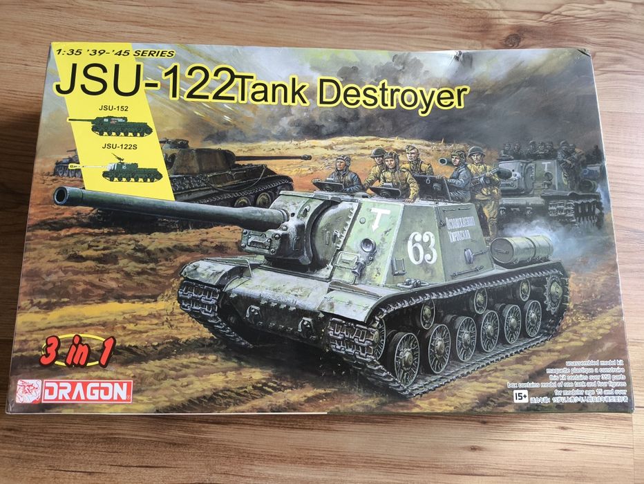 Isu 122 dragon 1:35 niszczyciel czołgów