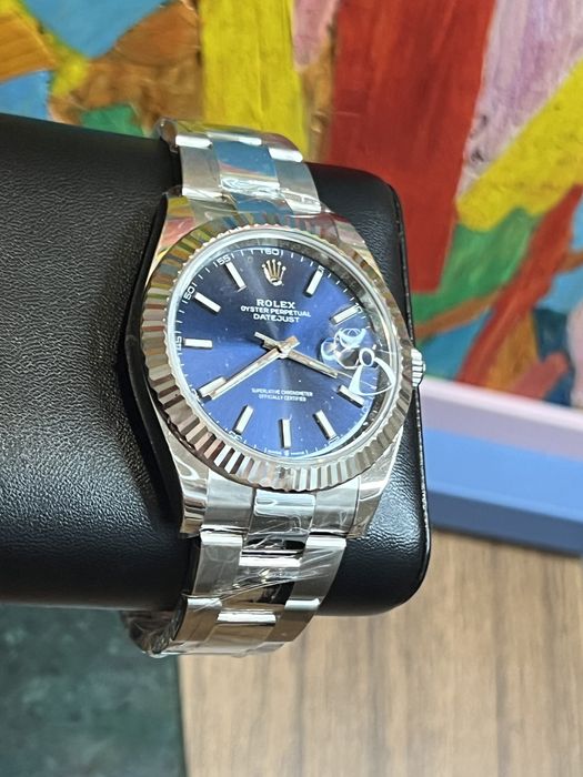 Rolex Datejust 41 Nowy / Nienoszony / Kompletny zestaw / Białe złoto
