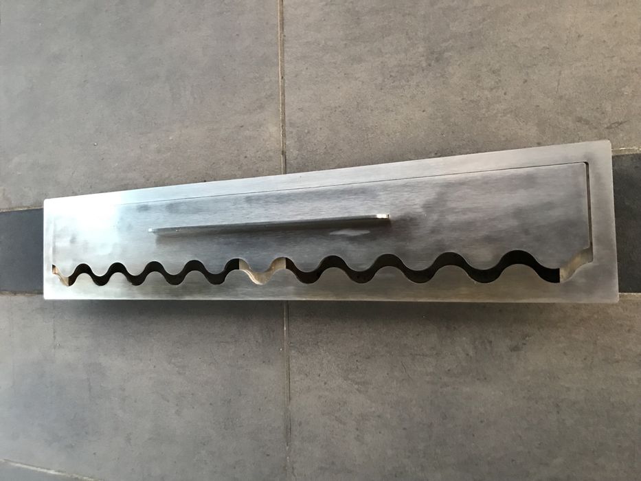 Wkład biokominka 80 cm nierdzewka do kominka