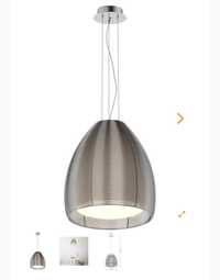 Lampa wisząca srebrna Zuma Line MD9023-1L (Agata meble)