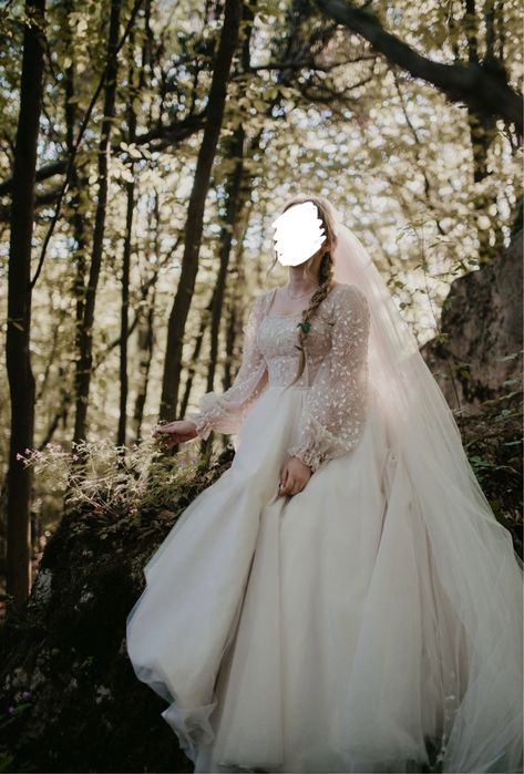 Suknia ślubna długi rękaw