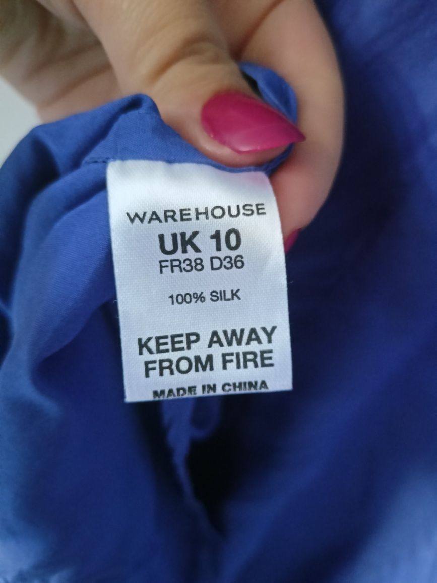 Sukienka jedwab 100% silk Warehouse s