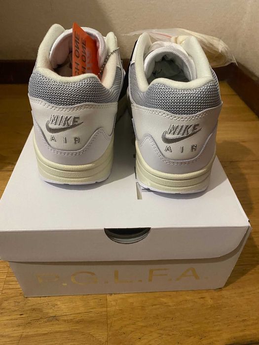 Nike Air Max 1 Patta Waves White 43EU 9,5 US