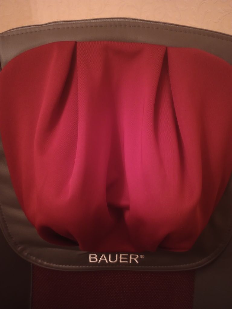 Массажное кресло Bauer, массажная накидка Баер