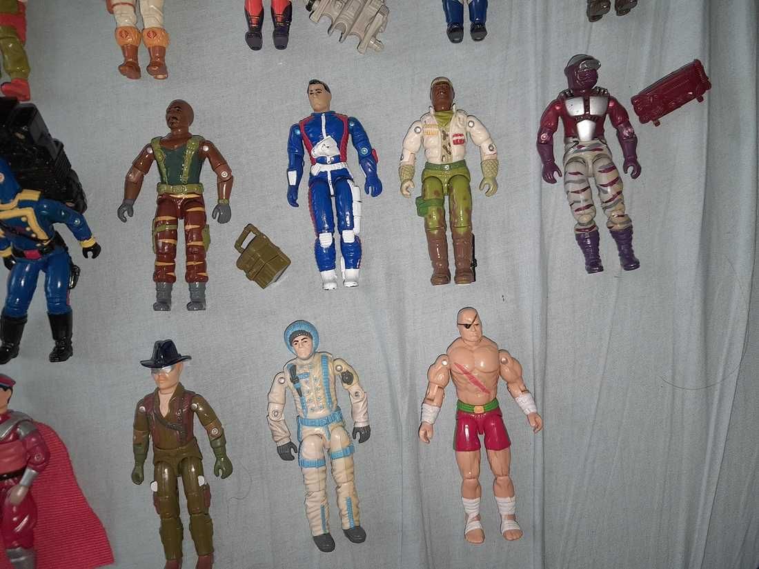 Gi Joe vintage zestaw 21 figurek