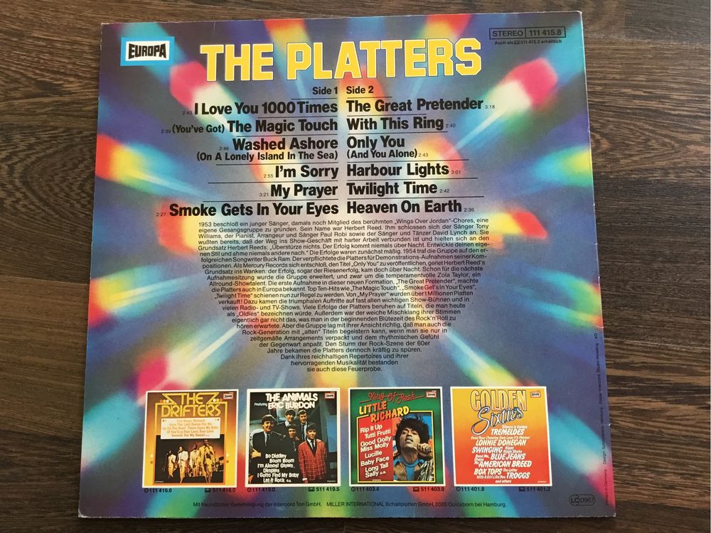 The platters winyl