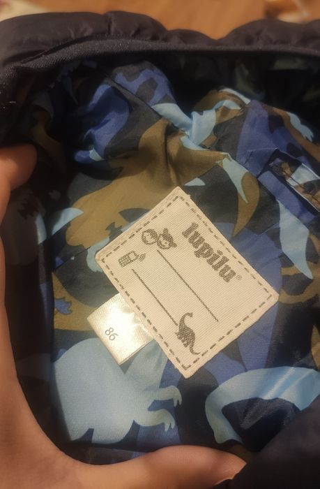 Kurtka 86 / 92 jesienna lekko ocieplana
