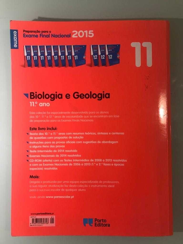 Livro de preparação para o Exame Nacional de Biologia e Geologia