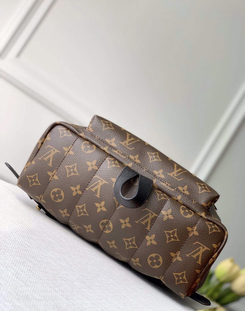 Plecak Louis Vuitton Palm Springs monogram skóra naturalna