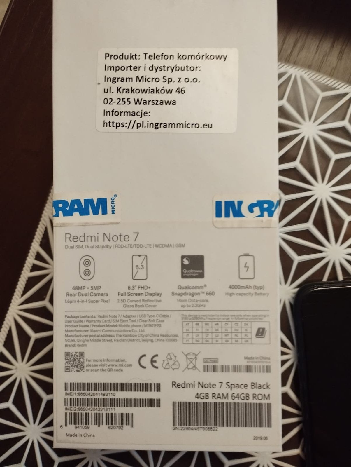 Xiaomi Redmi Note 7 4GB/64 GB
