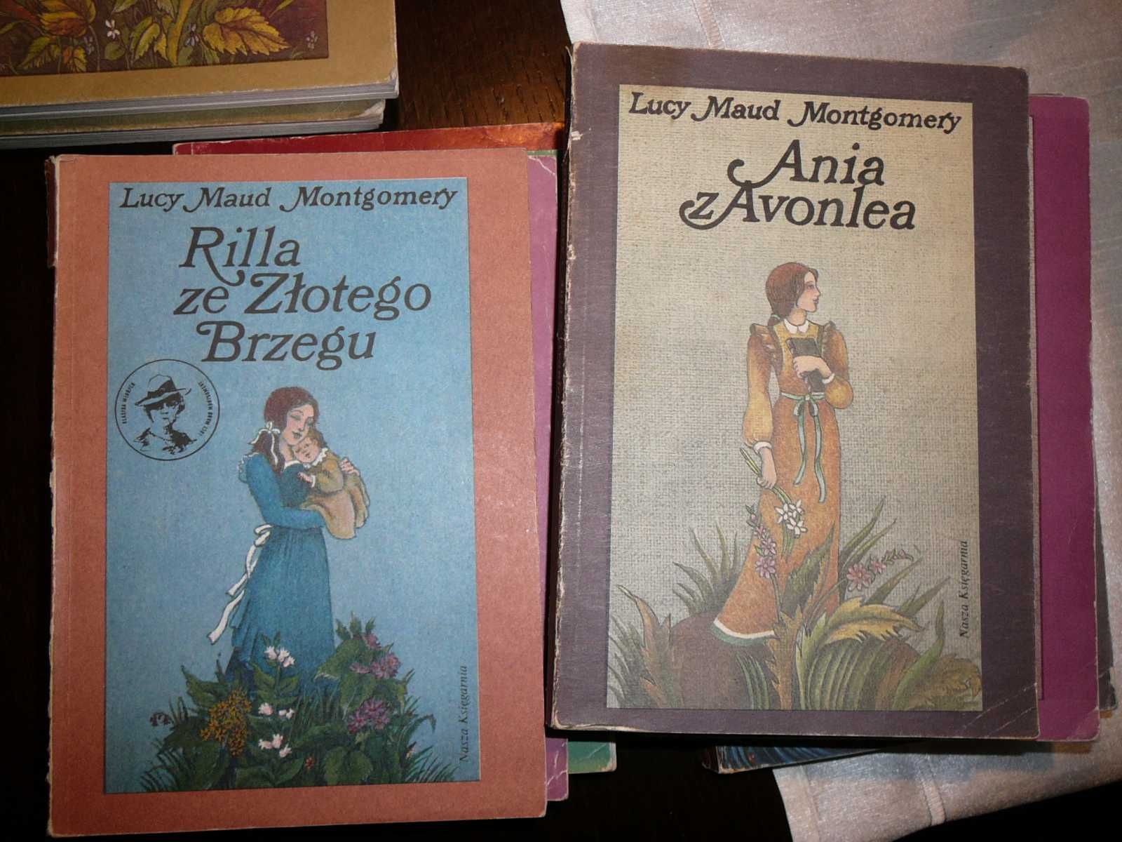 Lucy M. Montgomery ,,Ania z Zielonego Wzgórza" komplet , zestaw