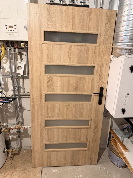 Drzwi wewnetrzne uzywane lewe na oscieznice 100 cm