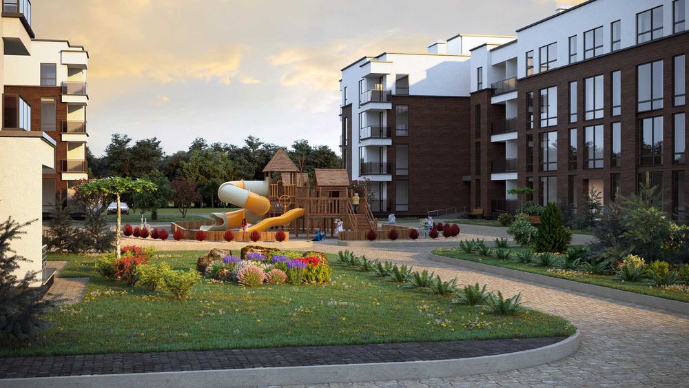 Новий комплекс. повноцінна готова 2 кімнатна квартира в Немішаєве