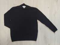 Sweter golf zara 152 czarny wiskoza