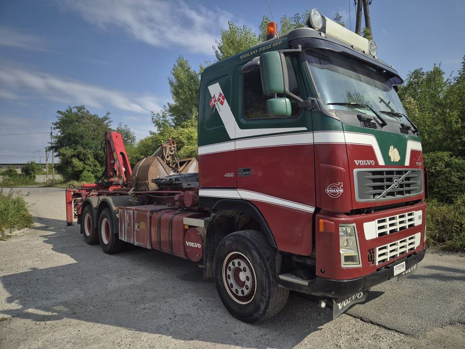 Volvo fh 460 6x4 z hds, łyżka do kruszywa, hds odpinany, wywrotka