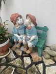Decoração de Jardim (Branca de Neve e 7 anões)
