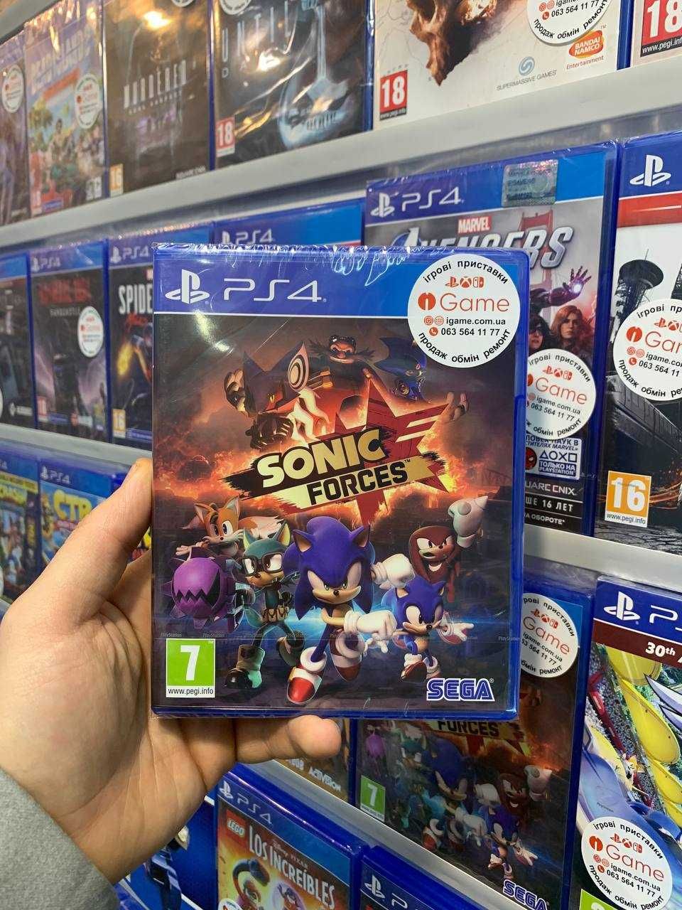 Sonic Forces, New Соник, Ps4 igame