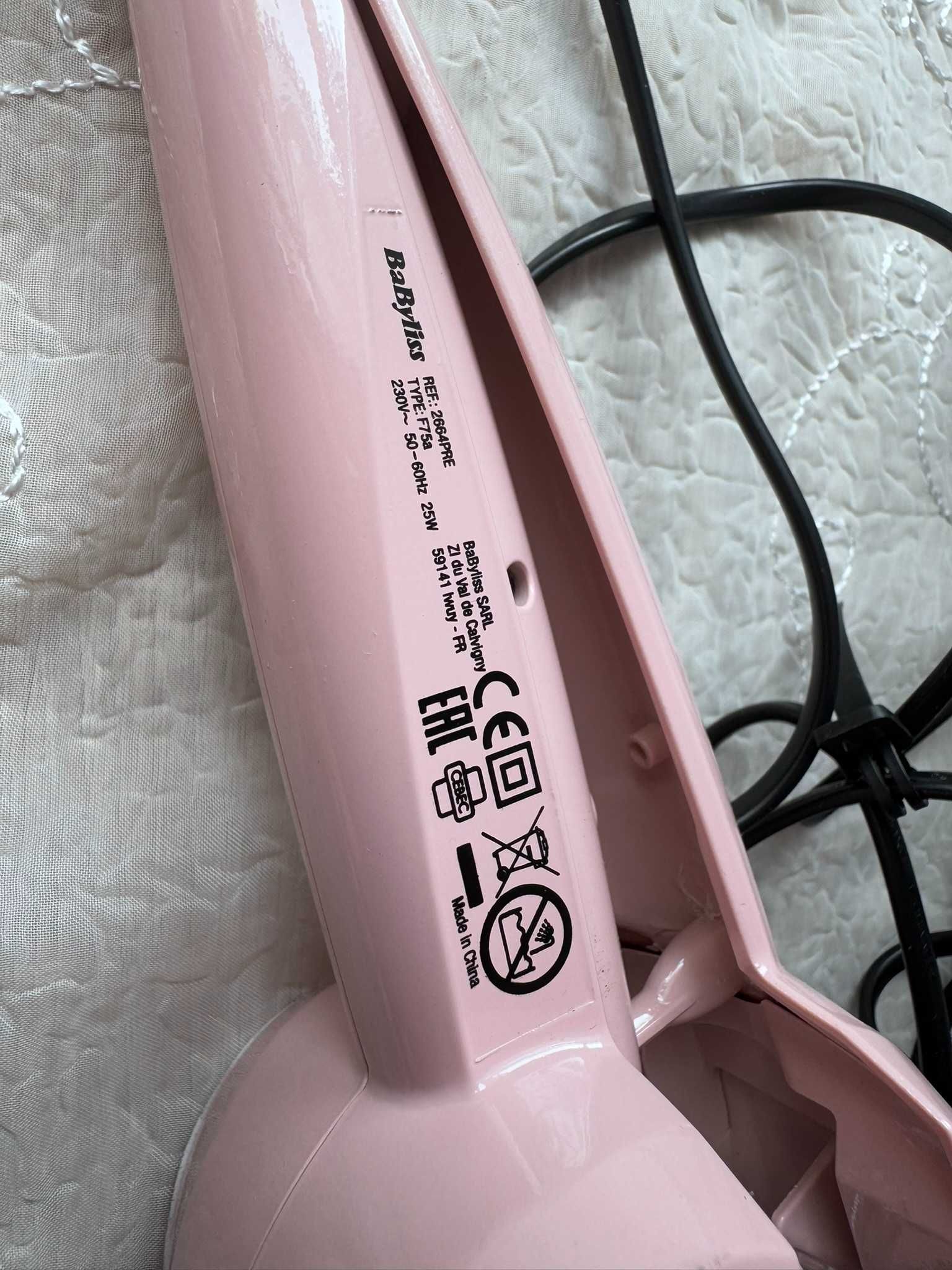 Lokówka automatyczna BaByliss Rose Blush Curl model 2664PRE