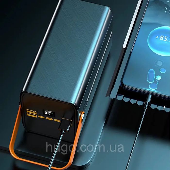 Розпродаж! Павербанк | PowerBank 80000 mAh | з ліхтарем