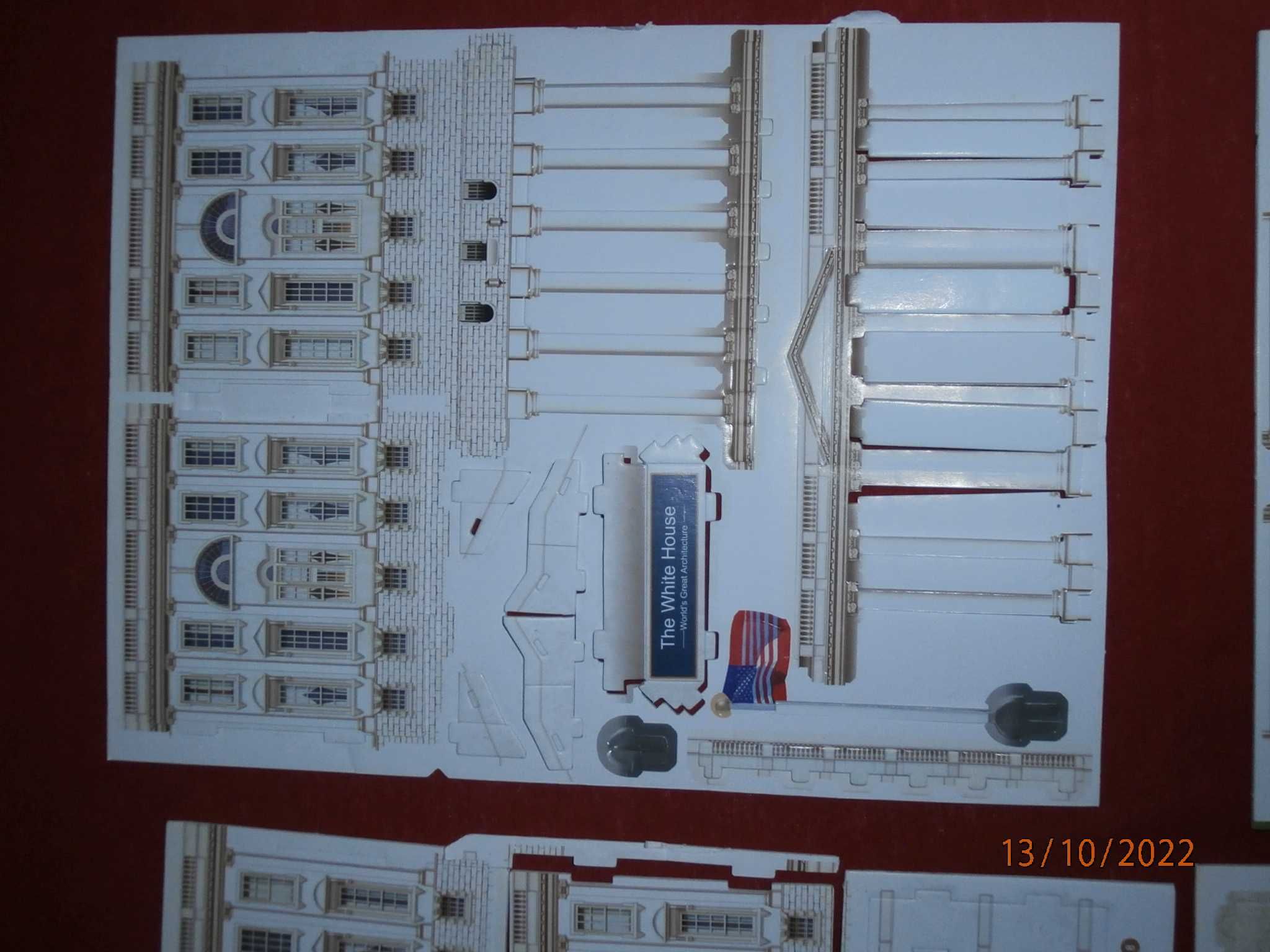 Puzzle 3D - Biały Dom ( THE WHITE HOUSE ) 65 elementów