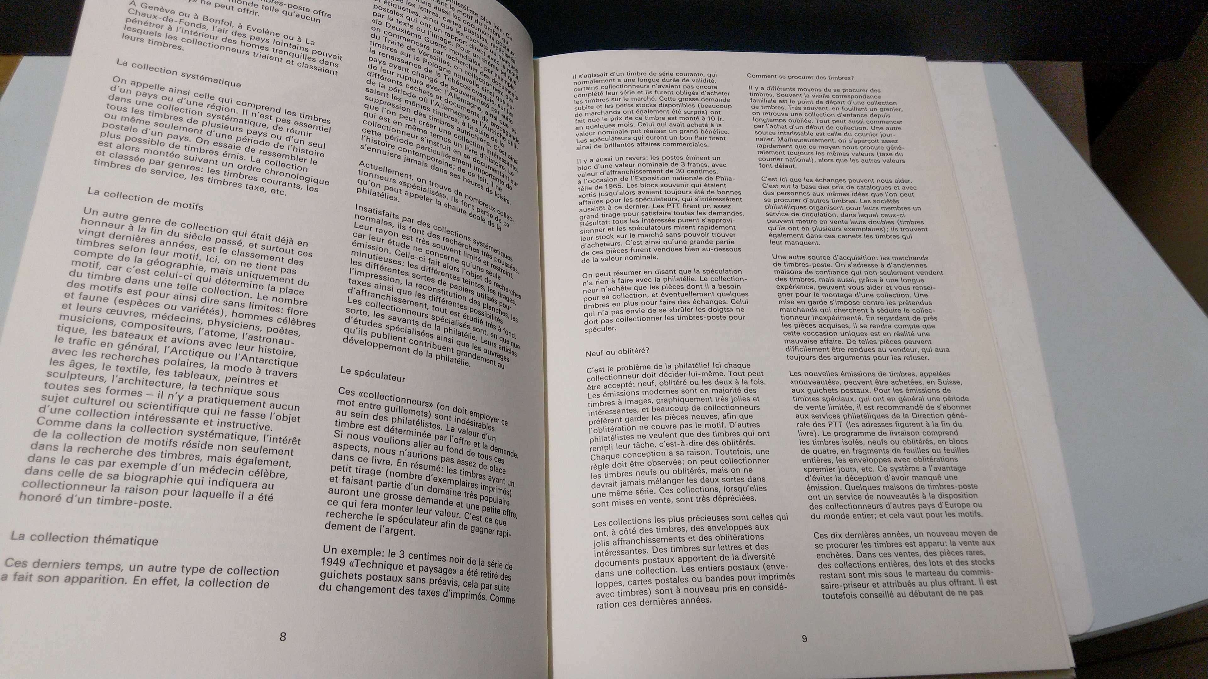 Timbres-Poste Suisses Vol 2 - livro filatélico sobre selos da Suiça