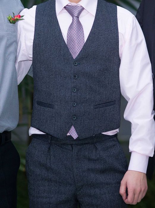 Чоловічий костюм трійка, вовна, вінтаж