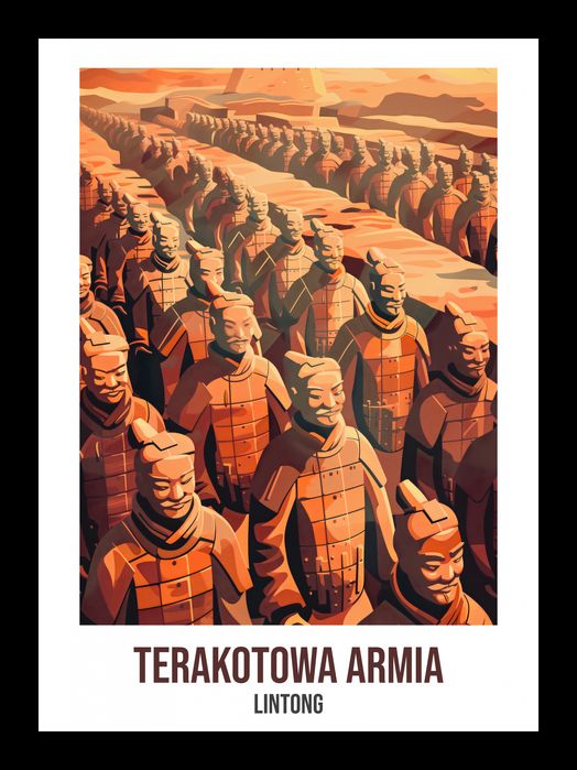 Plakat 13x18cm Terakotowa Armia