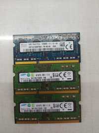 Оперативная память ноутбука ddr3 4Gb. 12600 (1600)