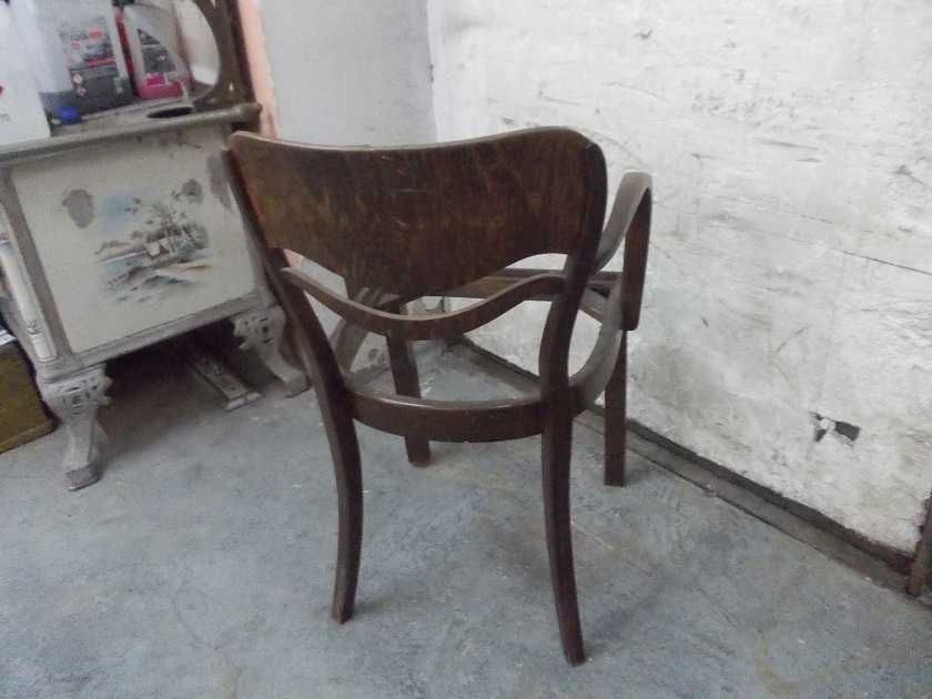 Przedwojenne krzesło z podłokietnikami THONET oryginał