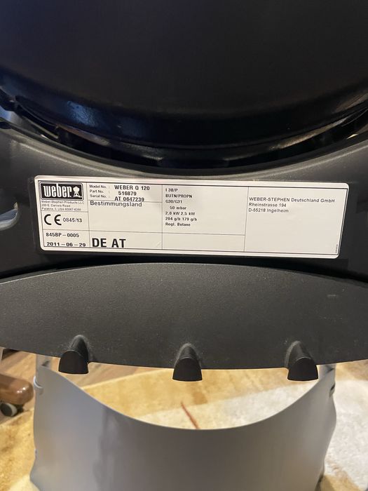 Гриль-барбекю Weber Q 120