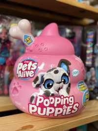 Оригинал! Интерактивная игрушка Хаски Pets Alive Pooping Puppies Husky