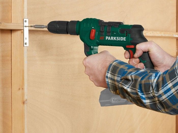 Wiertarka Udarowa Parkside Pabh 20-li C3 + Wiertła