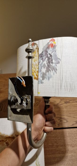 2 Candeeiros de Parede com inspiração Campestre