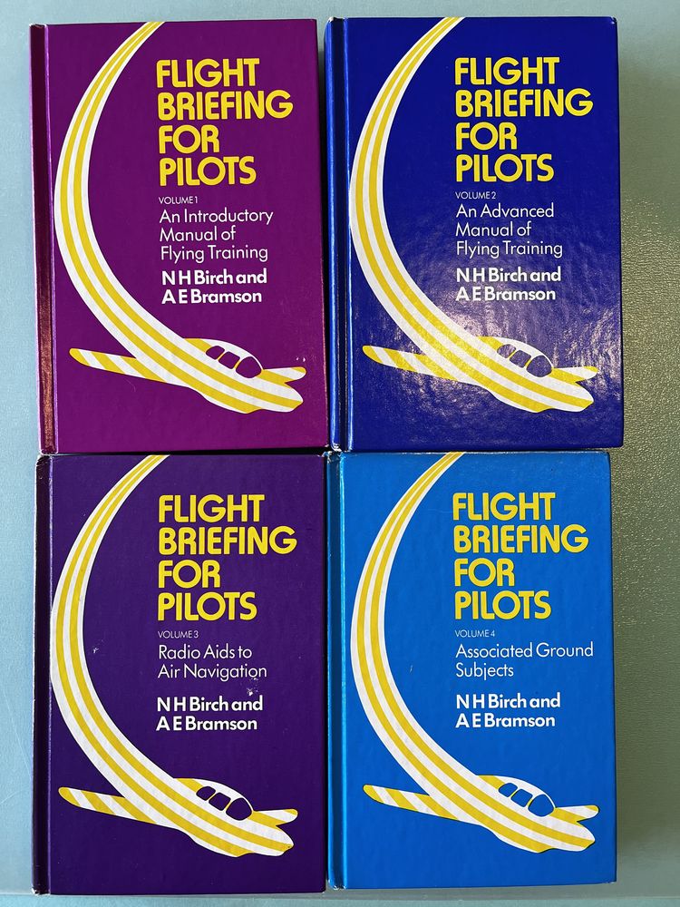 Flight Briefing for Pilots - NH Birch e AE Bramson - 4 volumes