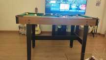 Bilhar snooker pequenas dimensões (para miúdos e graúdos)