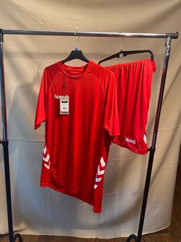 Komplet Hummel czerwony – rozm. XL 08,09