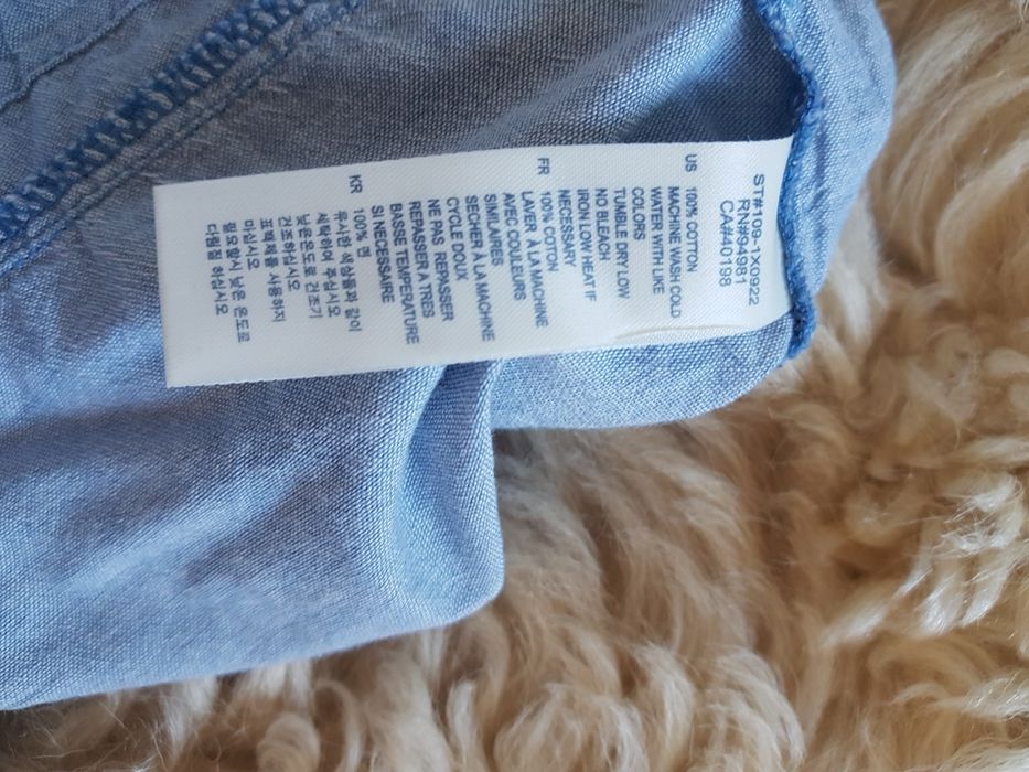 Jeansowy kombinezon roz. M