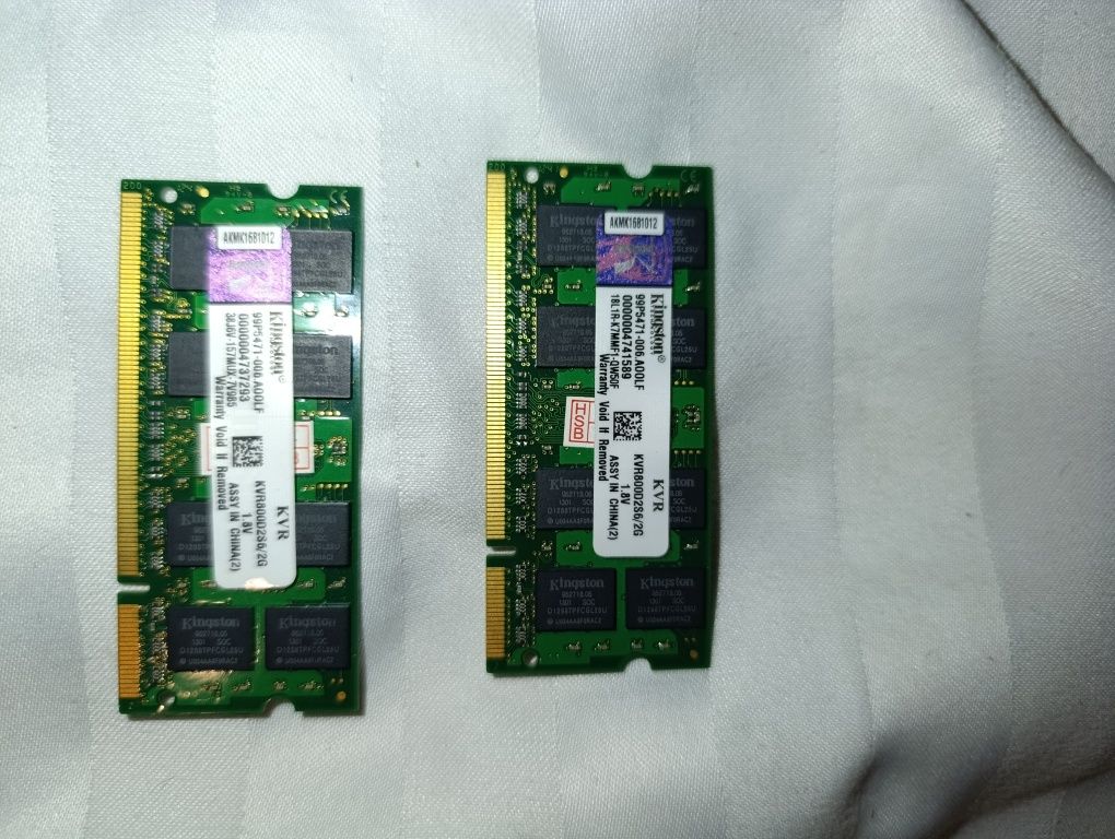 Оперативная память DDR 2 2гб