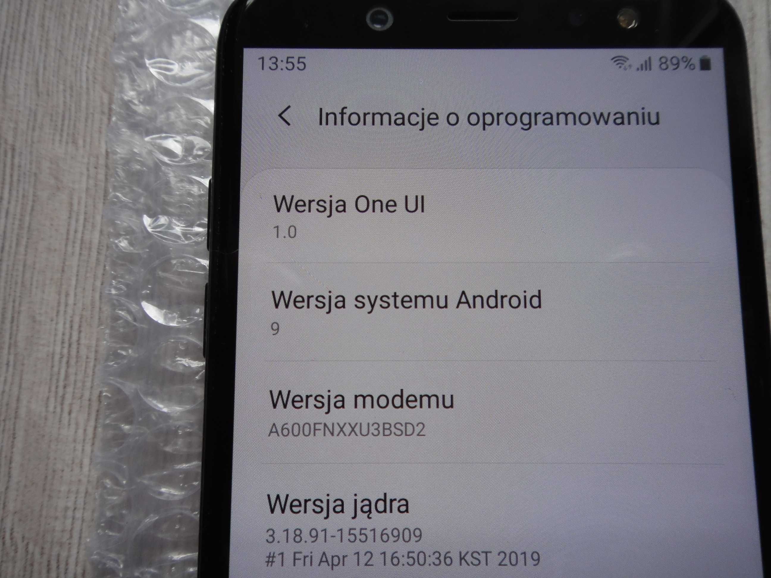 Samsung Galaxy A6 Sm-A600 Fn/Ds  32/3Gb.