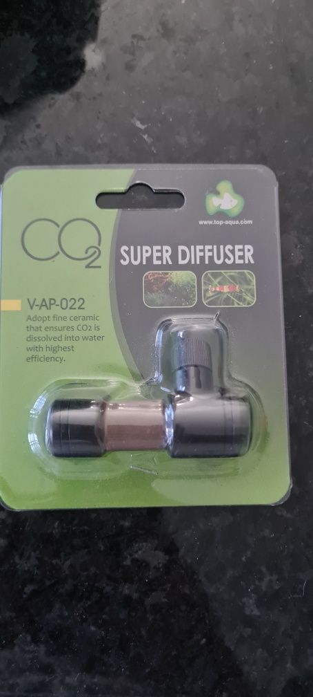 Difusor de co2 para aquário