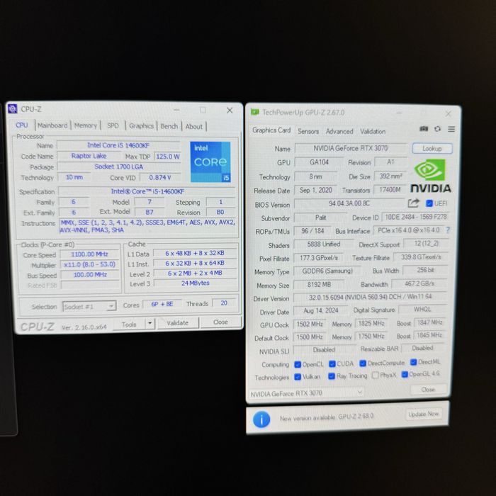 Компʼютер Ігровий i5 14600kf rtx3070 1tb ssd