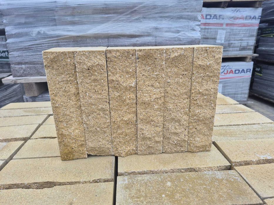 Palisada Betonowa Łupana Cegła Jadar Murek Obrzeże Okazja