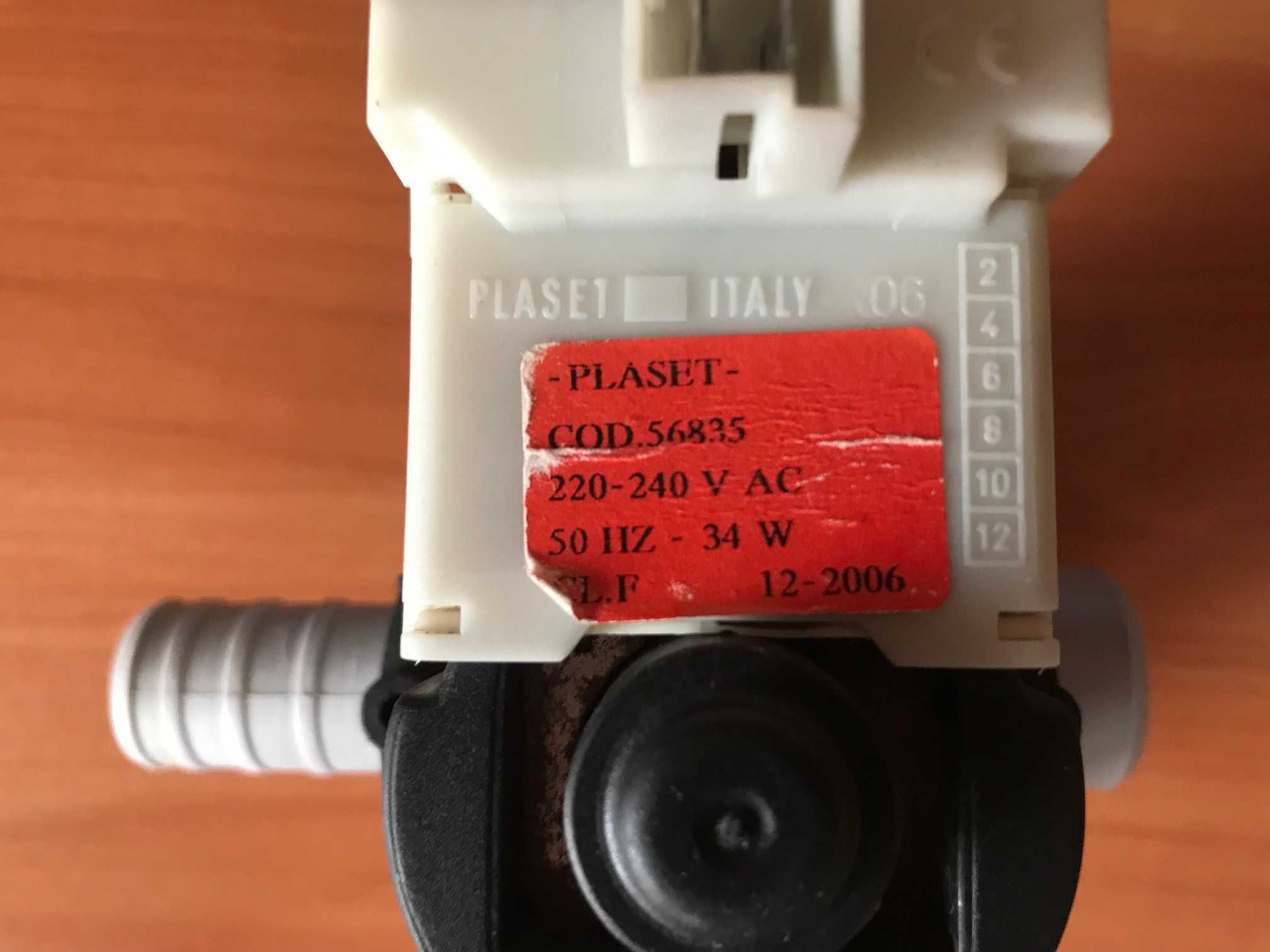 Насос сливной (помпа) Plaset код 56835 к стиральной машине