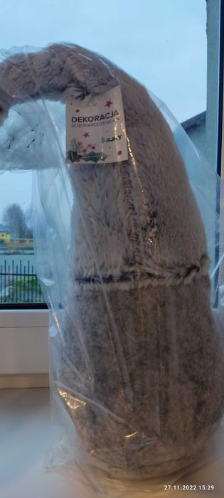 Krasnal z sercem 48cm