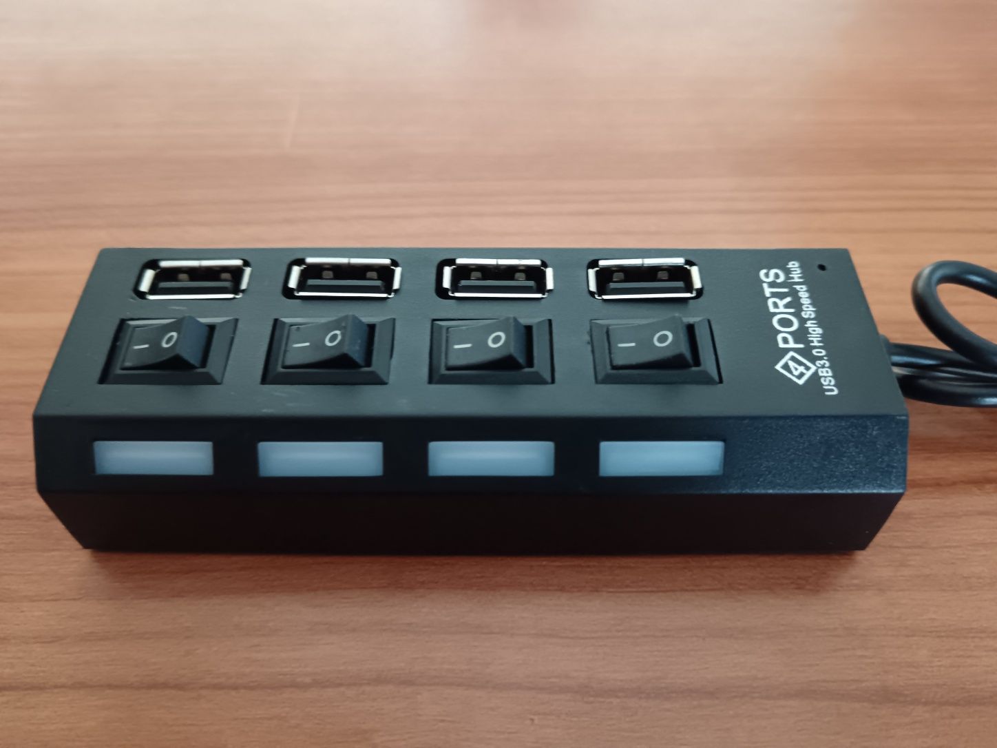 Hub USB 3 com 4 portas