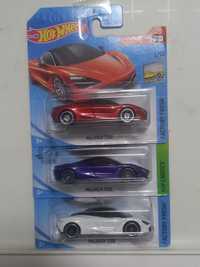 Conj 3 hot wheels Mclaren 720s