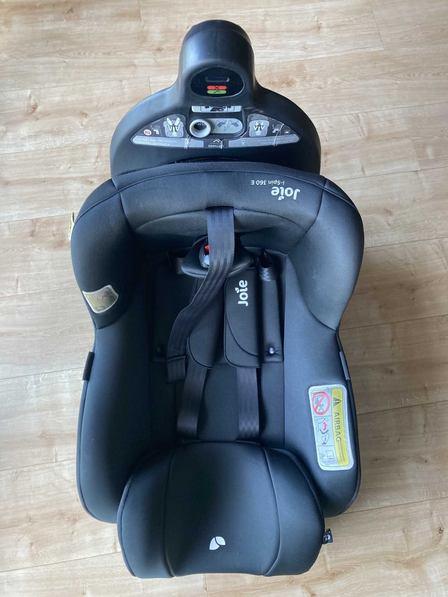 Cadeira Auto Joie 360 I-Spin E Coal em bom estado