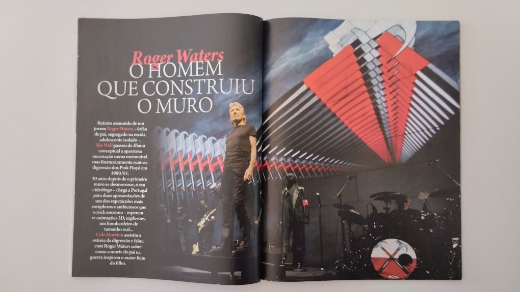 Revista Blitz vintage especial Roger Waters