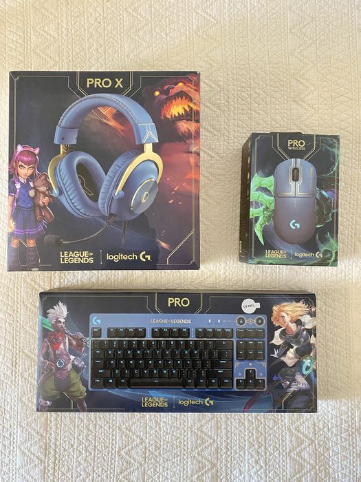 Coleção League of Lefends - Logitech G PRO X