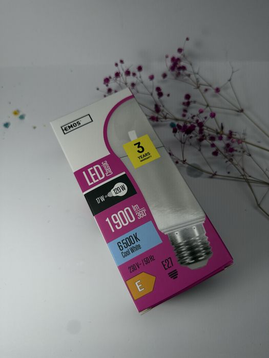 Zarówka Emos E27 1900lm 6500k cool white